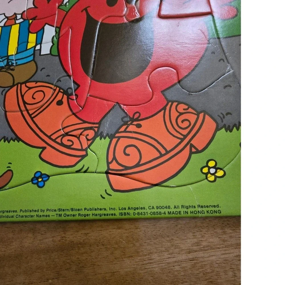 Vintage 1982 Mr Noisy Puzzle Mr Men Roger Hargreaves Price Stern Sloan‎ 80s Toy